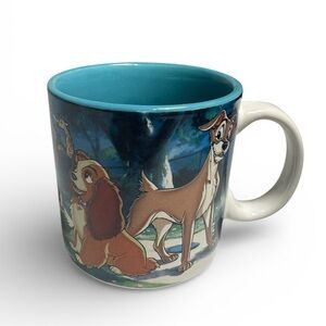 Disney Lady and the Tramp Mug | Vintage Style Ceramic Coffee Cup